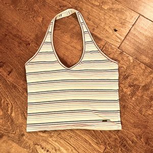 Medium multi colored Hollister crop top
